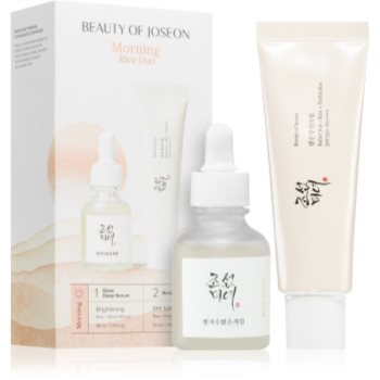 Beauty of Joseon Morning Rice Duo Set set pentru uniformizarea nuantei tenului - imagine 2